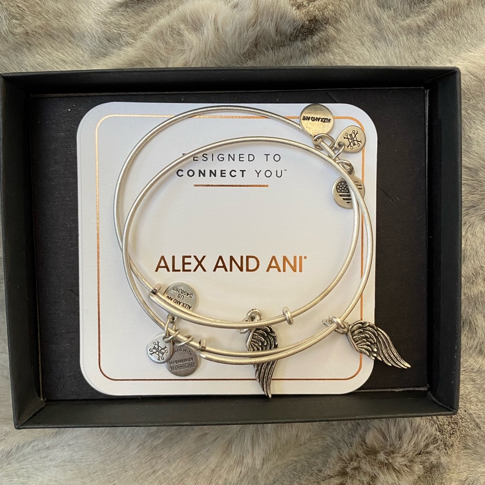 Alex And Ani Angel Wing Bracelets